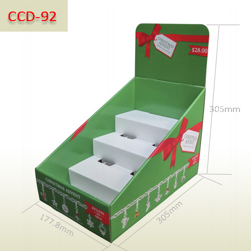 Christmas decorations Retail Cardboard Counter top Display,POP display stand, custom made display rack manufacturer, Paper Package Boxes, Gift boxes, Shopping bag factory China factory, Sino Printing & Packaging,Christmas decorations Retail Cardboard Counter top Display