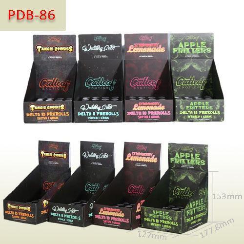 Gummies Paper package and retail display box