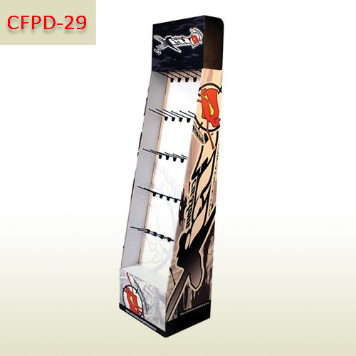 Custom cardboard floor display stand for gloves,POP display stand, custom made display rack manufacturer, Paper Package Boxes, Gift boxes, Shopping bag factory China factory, Sino Printing & Packaging,Custom cardboard floor display stand for gloves