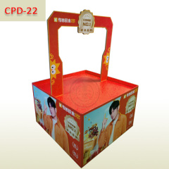Building blocks sales promotional cardboard pallet display rack,POP display stand, custom made display rack manufacturer, Paper Package Boxes, Gift boxes, Shopping bag factory China factory, Sino Printing & Packaging,Building blocks sales promotional cardboard pallet display rack