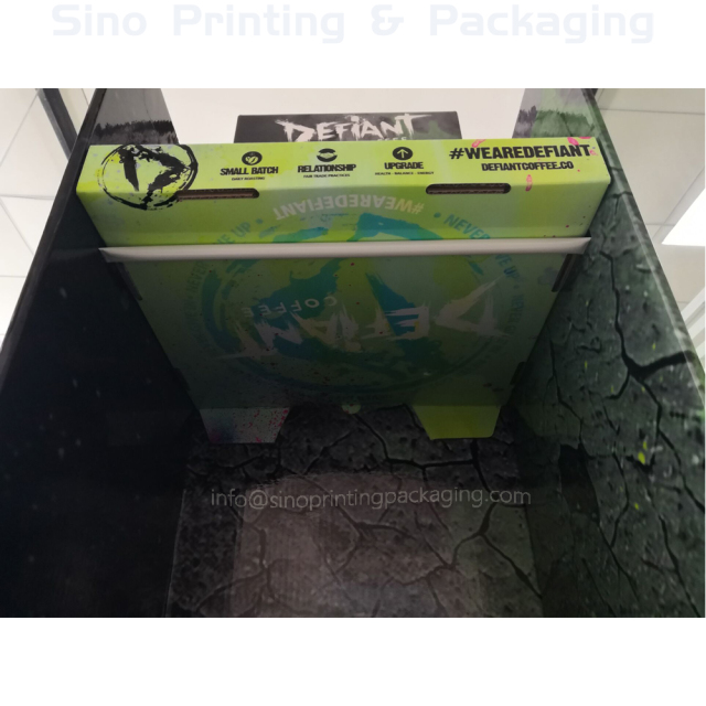 Cardboard floor display shelves rack for Coffee bags sales promotion in supermarket,POP display stand, custom made display rack manufacturer, Paper Package Boxes, Gift boxes, Shopping bag factory China factory, Sino Printing & Packaging,Cardboard floor display shelves rack for Coffee bags sales promotion in supermarket
