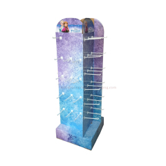 Christmas gift and children gift Wholesale free standing cardboard pegs hooks display rack,POP display stand, custom made display rack manufacturer, Paper Package Boxes, Gift boxes, Shopping bag factory China factory, Sino Printing & Packaging,Christmas gift and children gift Wholesale free standing cardboard pegs hooks display rack