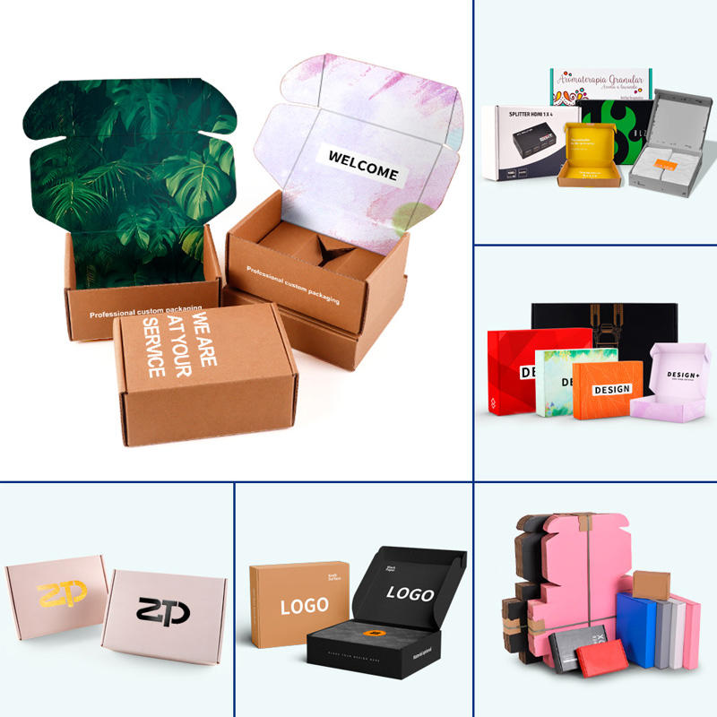 packaging box and shipping box