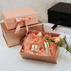 Paperboard Collapsible Gift Boxes with Ribbon and Magnetic Closure Foldable Boxes for Perfume and Cosmetic Gift Packaging,POP display stand, custom made display rack manufacturer, Paper Package Boxes, Gift boxes, Shopping bag factory China factory, Sino Printing & Packaging,Paperboard Collapsible Gift Boxes with Ribbon and Magnetic Closure Foldable Boxes for Perfume and Cosmetic Gift Packaging