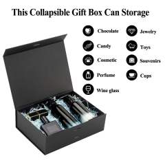 Collapsible Gift Boxes with Ribbon and Magnetic Closure Foldable Packaging Boxes for Perfume and Cosmetic Bottle,POP display stand, custom made display rack manufacturer, Paper Package Boxes, Gift boxes, Shopping bag factory China factory, Sino Printing & Packaging,Collapsible Gift Boxes with Ribbon and Magnetic Closure Foldable Packaging Boxes for Perfume and Cosmetic Bottle
