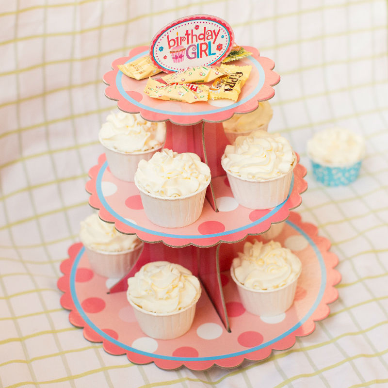 Cake Shop Cupcake Stand Custom made and printed Wedding Party Show Cupcake Stand Shelves