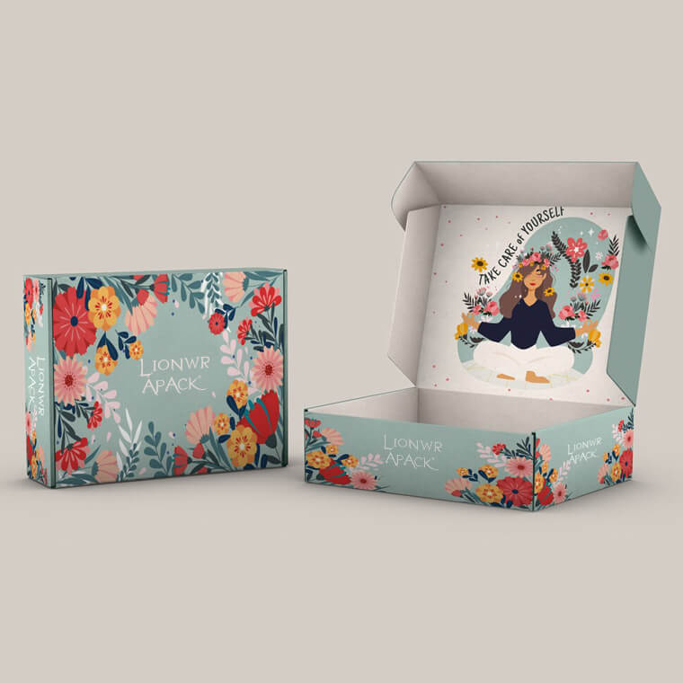 Beautiful Custom printed Paper Packaging Box