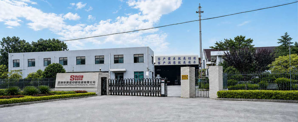 Factory of Shenzhen Sino Printing and Packaging Co., Limited.