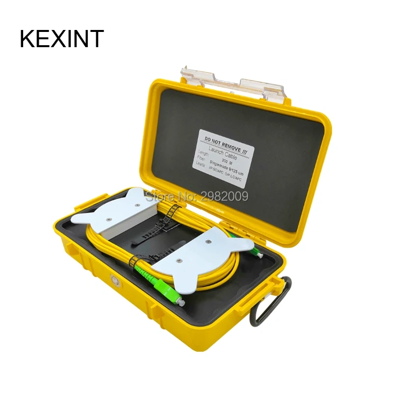 KEXINT OTDR launch cable box fiber optic OTDR outdoor cable testing box ...