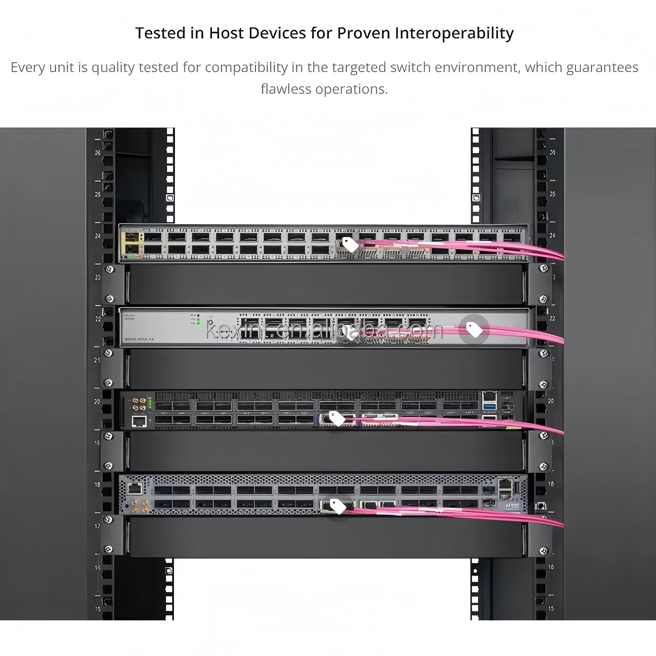 KEXINT 1m (3ft) NVIDIA/Mellanox Compatible 1.6T OSFP Close Top InfiniBand XDR Passive Direct Attach Copper Twinax Cable
