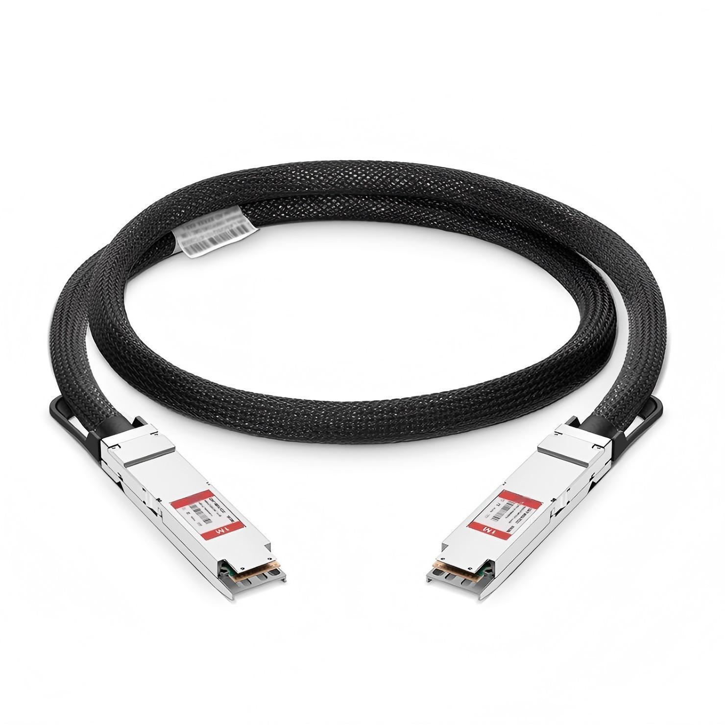 KEXINT 2m (7ft) NVIDIA/Mellanox MCP4Y10-N002 Compatible 800G OSFP Finned Top InfiniBand NDR Passive Direct Attach Copper Twinax Cable for Quantum-2 Switches