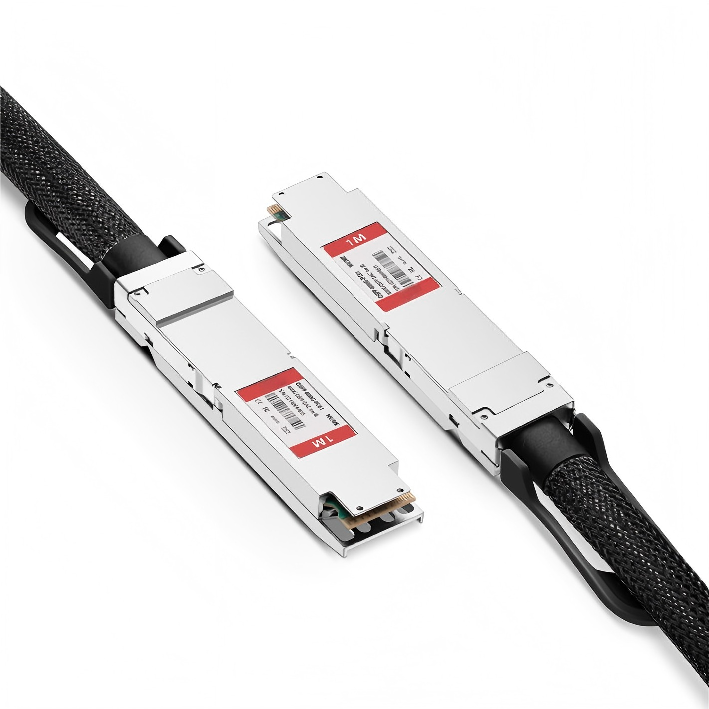 KEXINT 2m (7ft) NVIDIA/Mellanox MCP4Y10-N002 Compatible 800G OSFP Finned Top InfiniBand NDR Passive Direct Attach Copper Twinax Cable for Quantum-2 Switches