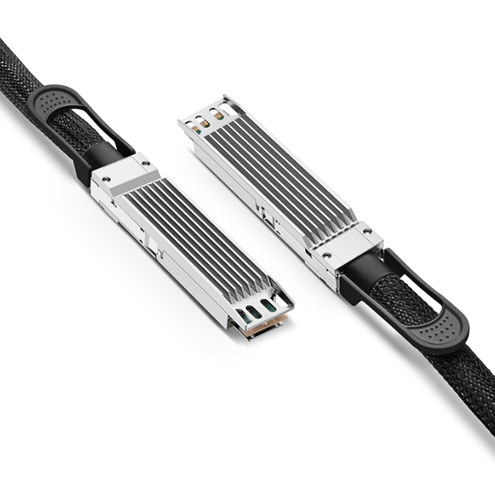 KEXINT 1m (3ft) NVIDIA/Mellanox Compatible 800G OSFP Finned Top Ethernet Active Electrical Cable