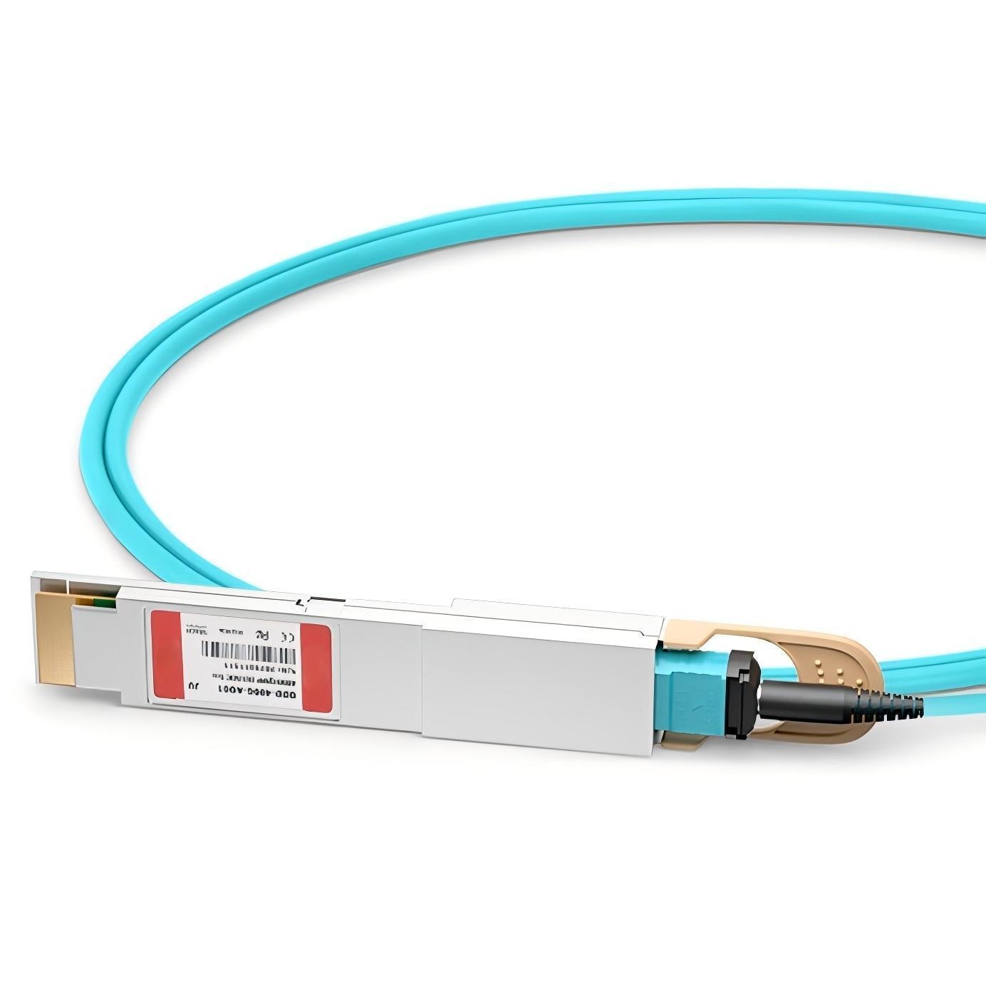 kexint Juniper Networks QDD-400G-AOC-1M Compatible 400G QSFP-DD Active Optical Cable