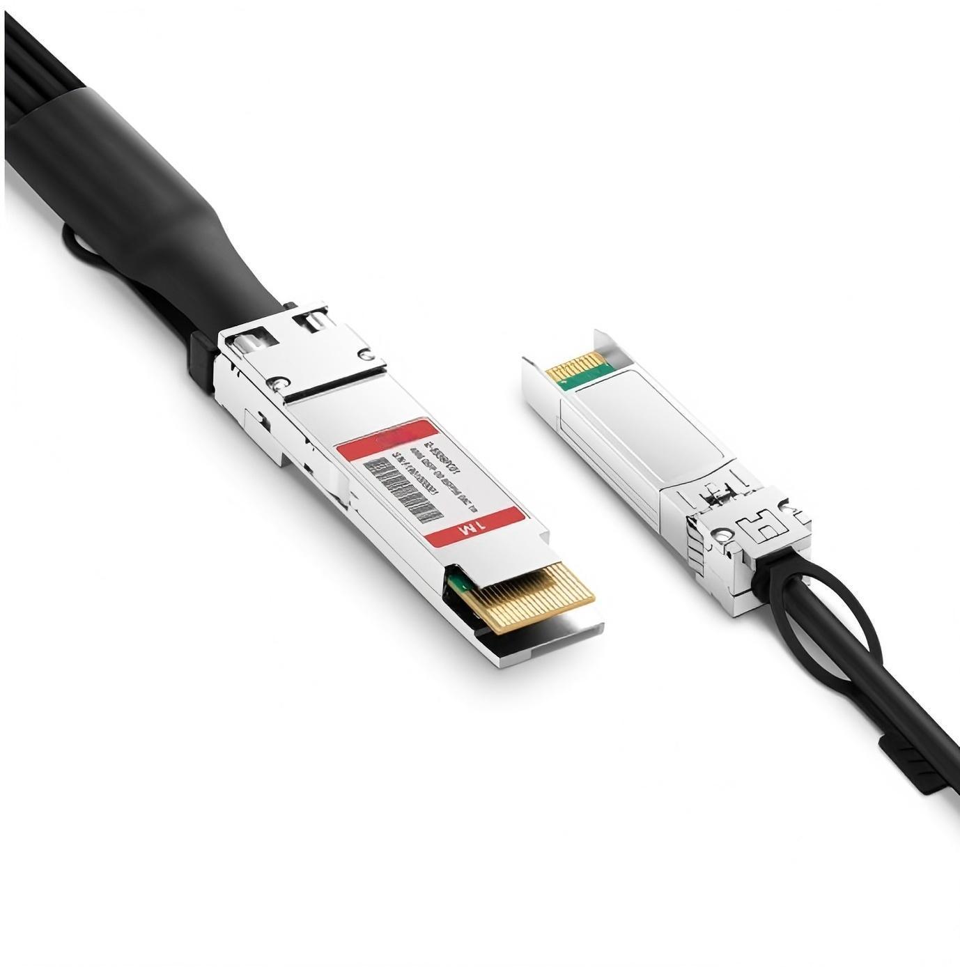 KEXINT 1m (3ft) Arista Networks CAB-D-8S-400G-1M Compatible 400G QSFP-DD to 8 x 50G SFP56 Passive Direct Attach Copper Breakout Cable