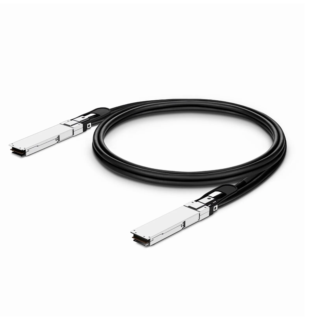 KEXINT 1m (3ft) NVIDIA/Mellanox Compatible 400G OSFP Flat Top Ethernet Passive Direct Attach Copper Twinax Cable