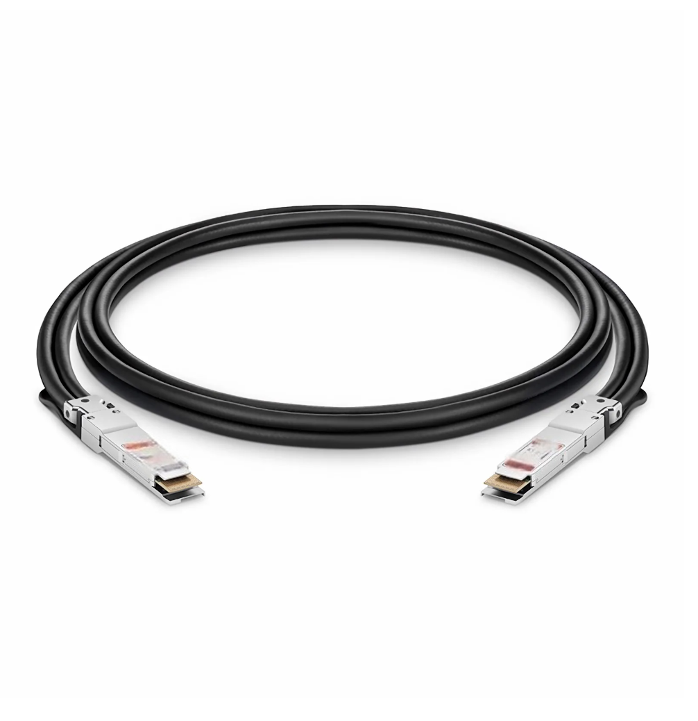 KEXINT 1m (3ft) Generic Compatible 200G QSFP-DD Passive Direct Attach Copper Twinax Cable