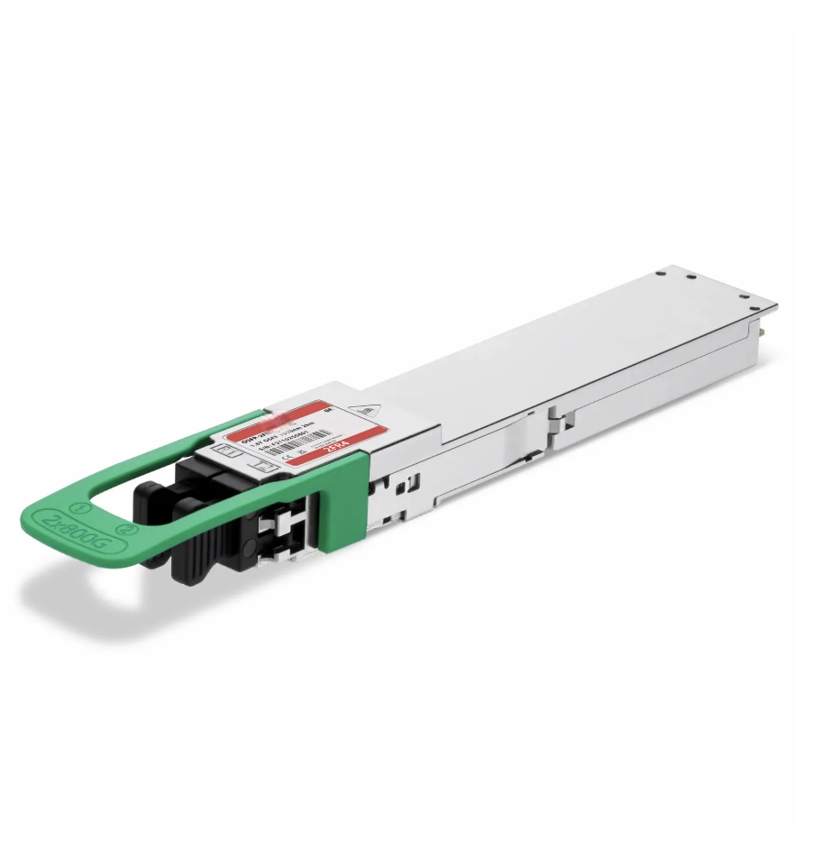KEXINT Generic Compatible 1.6T 2 x FR4 OSFP Flat Top PAM4 1310nm 2km DOM Dual Duplex LC/UPC SMF Optical Transceiver Module