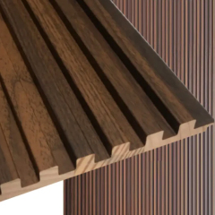 Wood Wall Black Walnut Veneer Panel