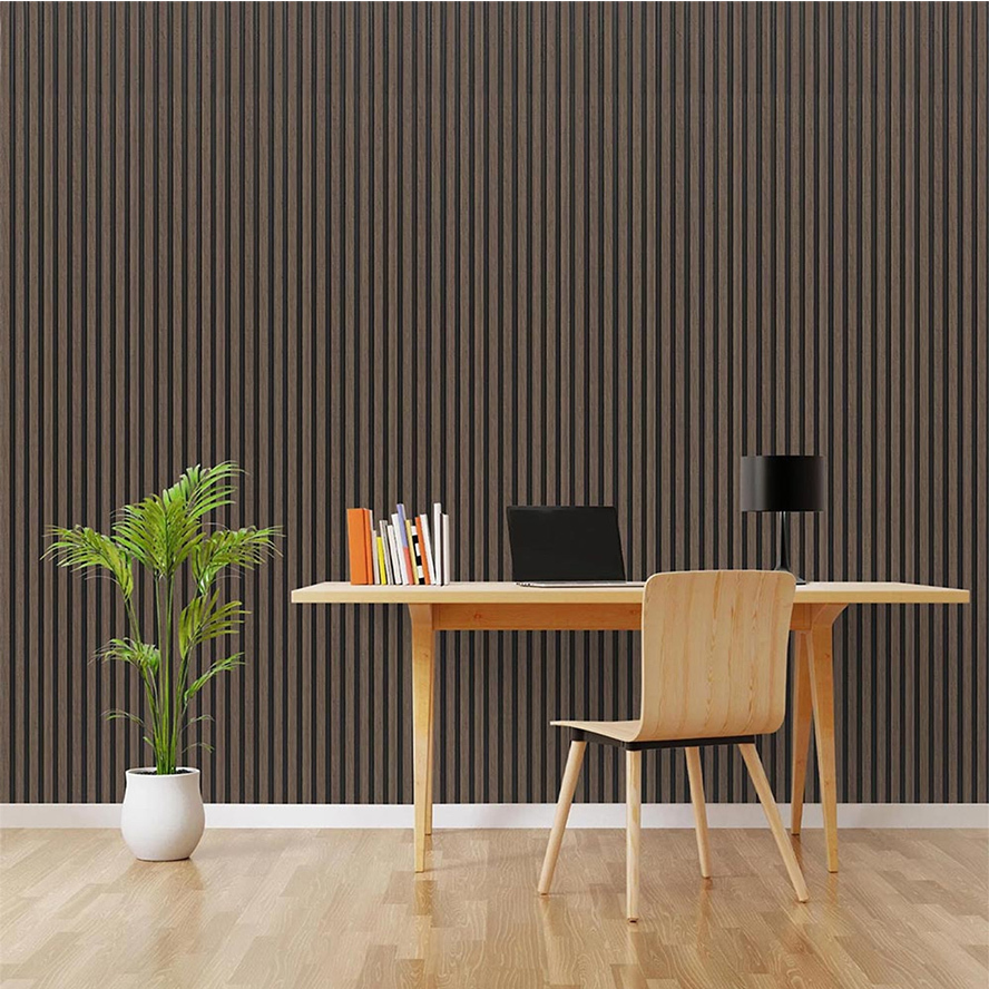 Wood Wall Black Walnut Veneer Panel