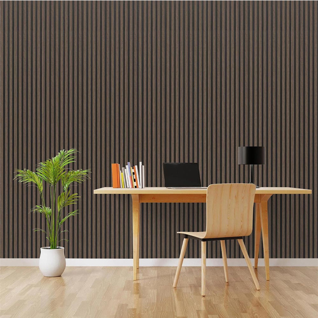 Wood Wall Black Walnut Veneer Panel