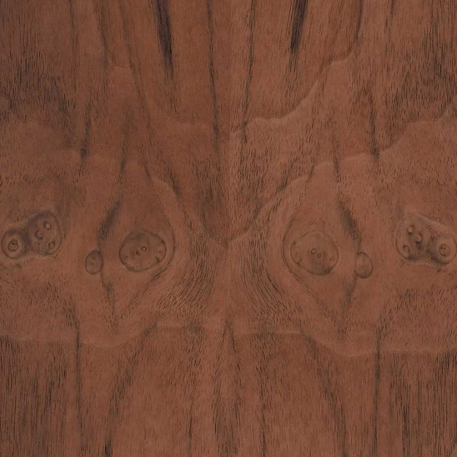 Burl Walnut Wood Veneer Sheet