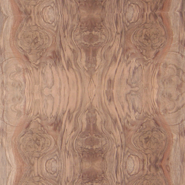 Burl Walnut Wood Veneer Sheet