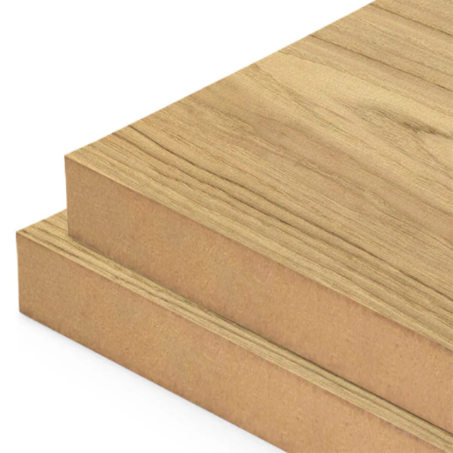 White Stained Oak Veneer Texture Finish Panel for Furniture