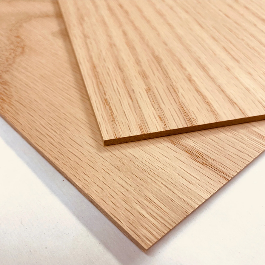 Oak Interior Wood Veneer Plywood Cladding Wall Panels