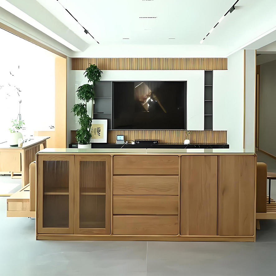 Panel Oak Veneer Internal Door Wall Wood Planks