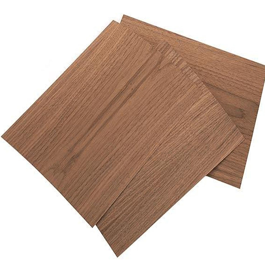 Natural Walnut Wood Sheets Light Brown Veneer