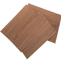 Natural Walnut Wood Sheets Light Brown Veneer