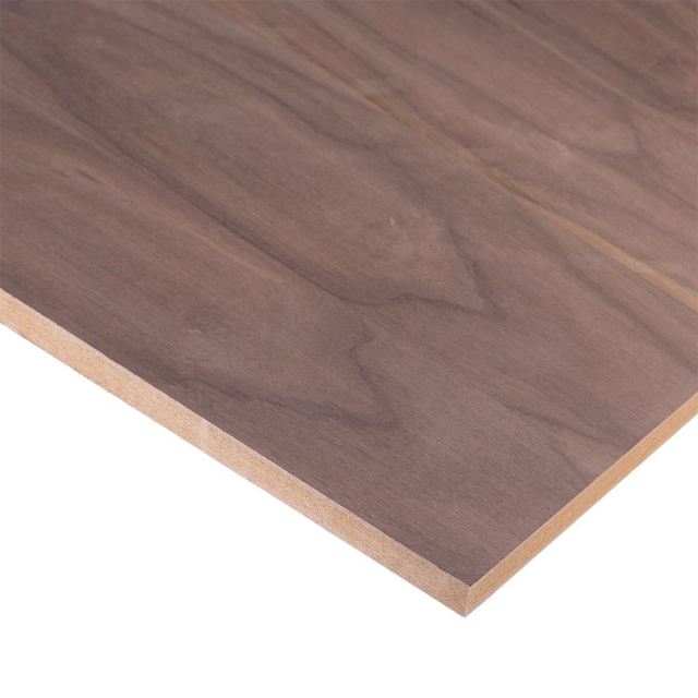 Natural Walnut Wood Sheets Light Brown Veneer