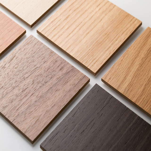Black Walnut Grain Dark Finish Veneer Sheet