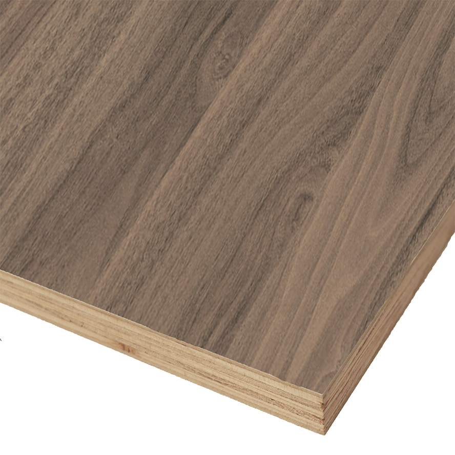 Natural Walnut Wood Sheets Light Brown Veneer