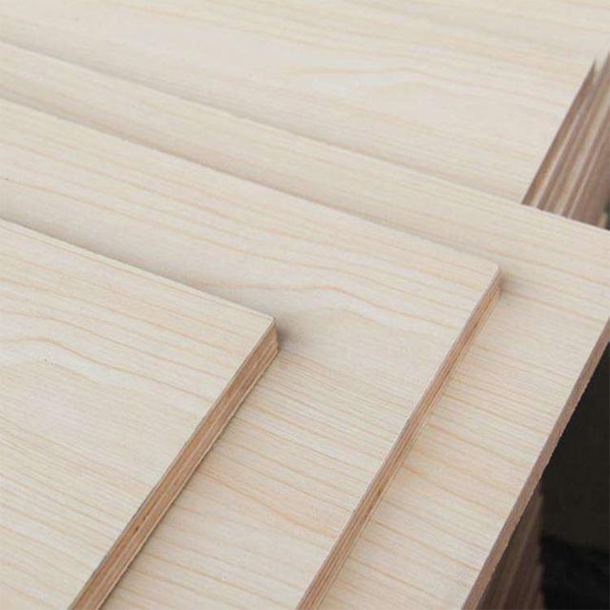 White Natural Birch Veneer Wood Texture