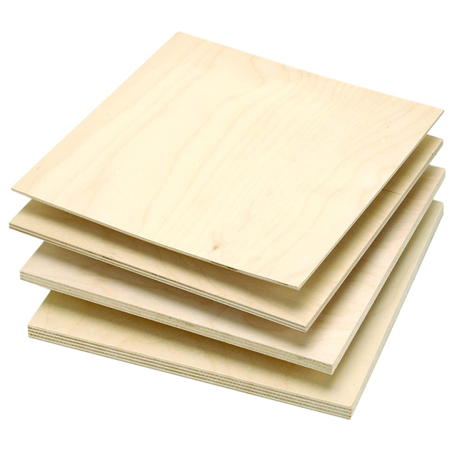 White Birch Veneer Plywood Interior Walls Panels