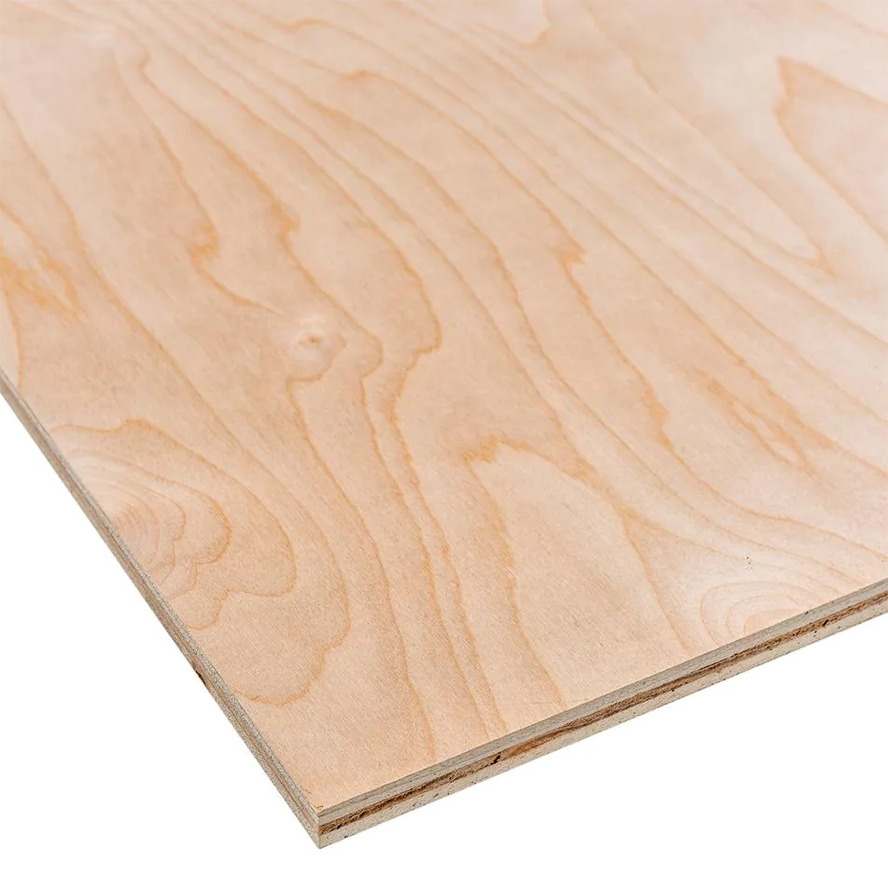 White Birch Veneer Plywood Interior Walls Panels