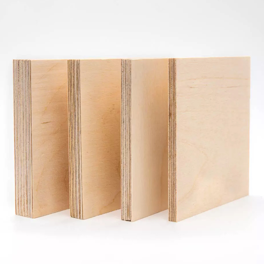 Birch Wood Texture Wall Planks