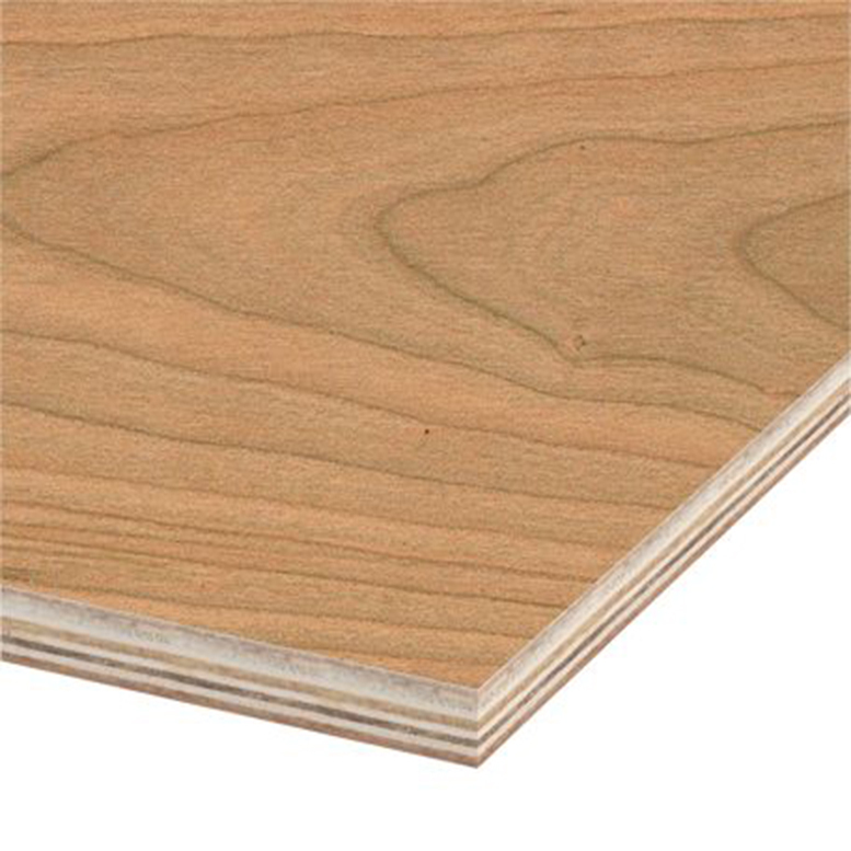 Prefinished Cherry Wood Veneer Plywood