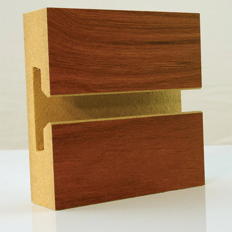 Cherry Red Wood Paneling Wood Slatwall