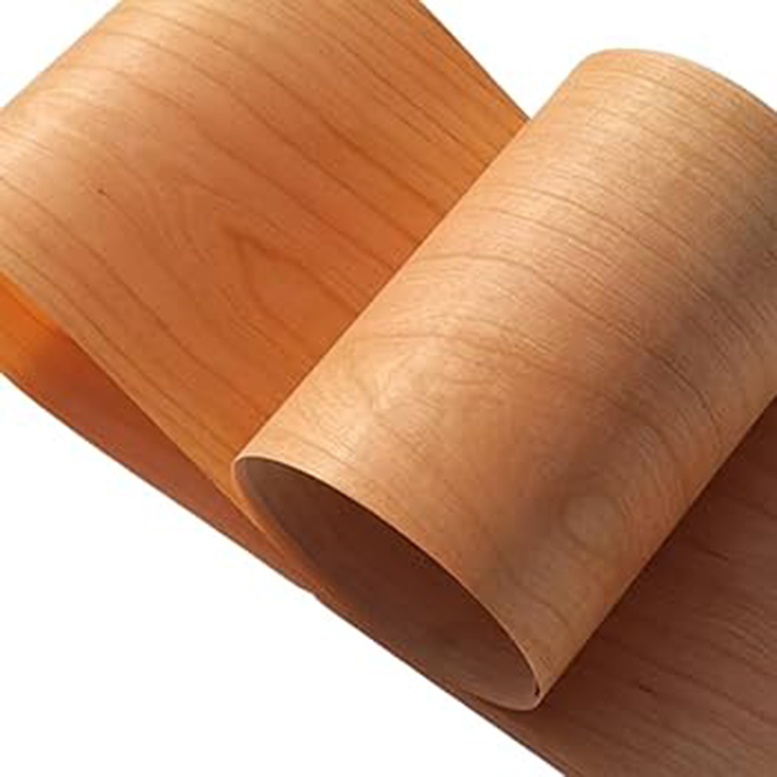 Cherry Wood Veneer Sheets Roll