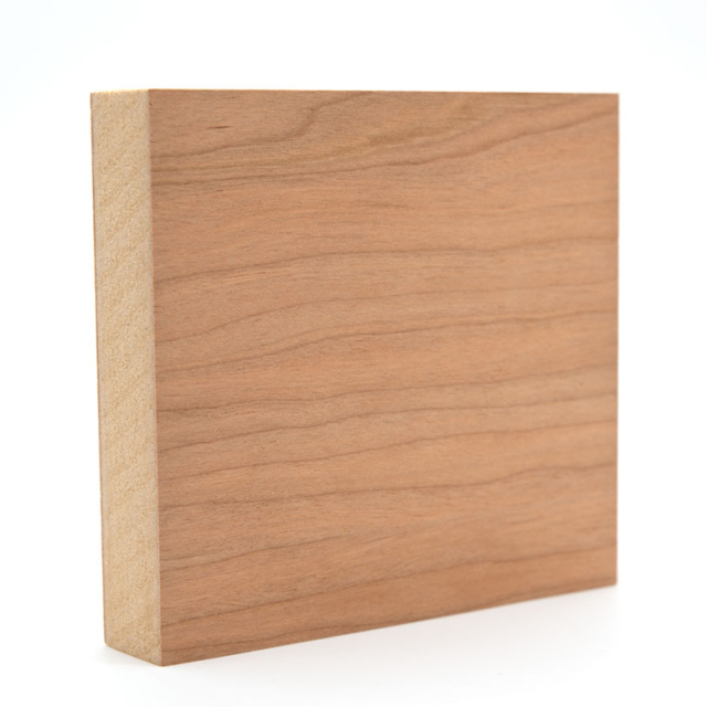 Wood Veneer MDF Board Black Cherry