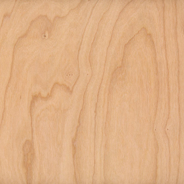 Plain Sliced Flat Cut Natural Cherry Veneer