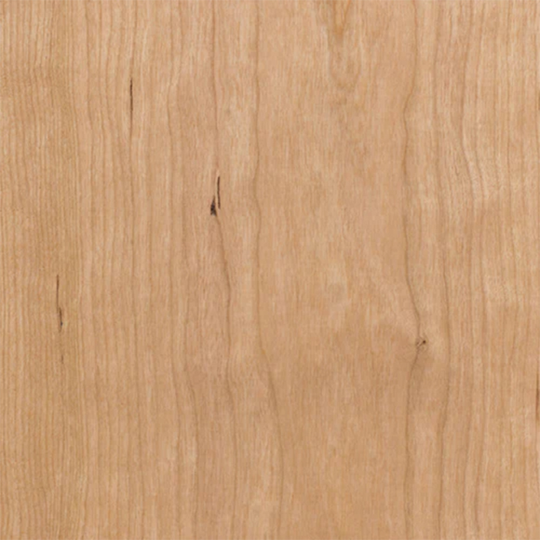Plain Sliced Flat Cut Natural Cherry Veneer
