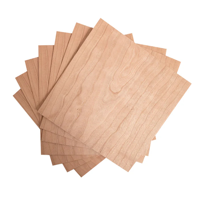 Cherry Red Veneer Wood Sheet