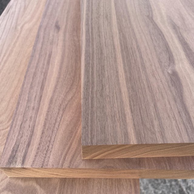 Walnut Wood Veneer Black