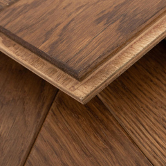 Oak Wood Veneer Sheet Smoked
