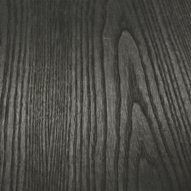 Oak Wood Veneer Black