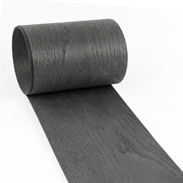 Oak Wood Veneer Black